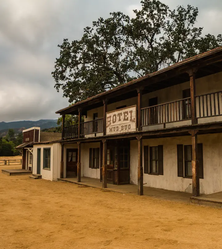 Paramount Ranch Western Town near Agoura Hills, California