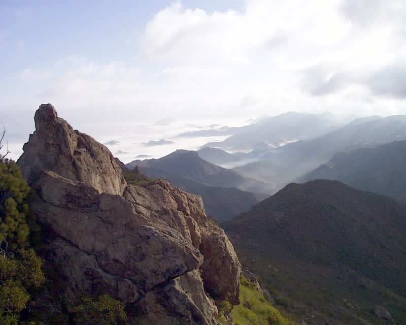 Boney Mountain near Newbury Park, California